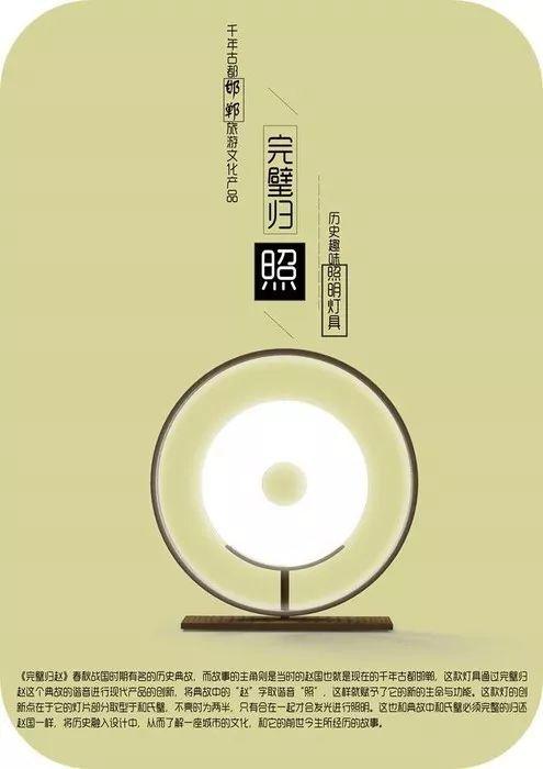 2019邯風(fēng)鄲韻文化創(chuàng)意設(shè)計(jì)大賽初評(píng)作品公示